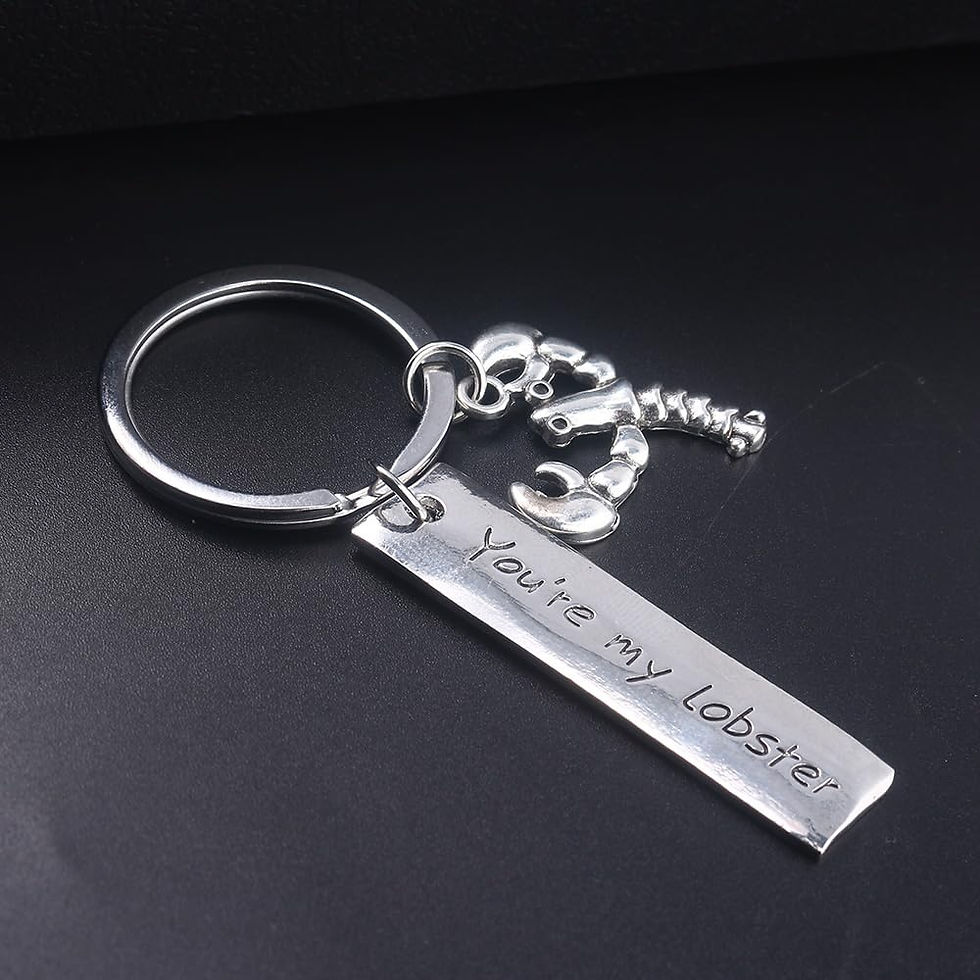 Thumbnail: DJC BOUTIQUE You're my Lobster Keychain Keyring