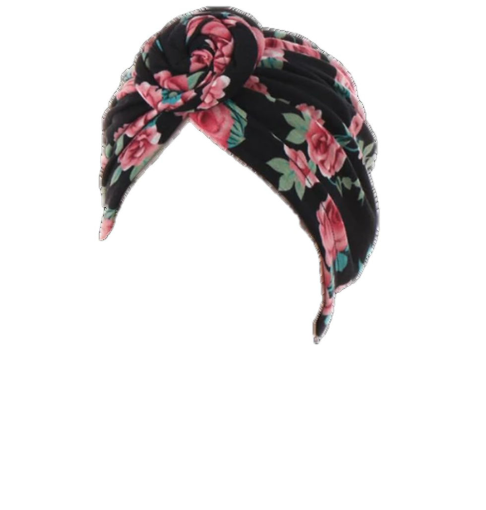Thumbnail: Chemo Headwear for Women UK Beanie Hat Scarf Cap Headwrap Women Turban Soft Head