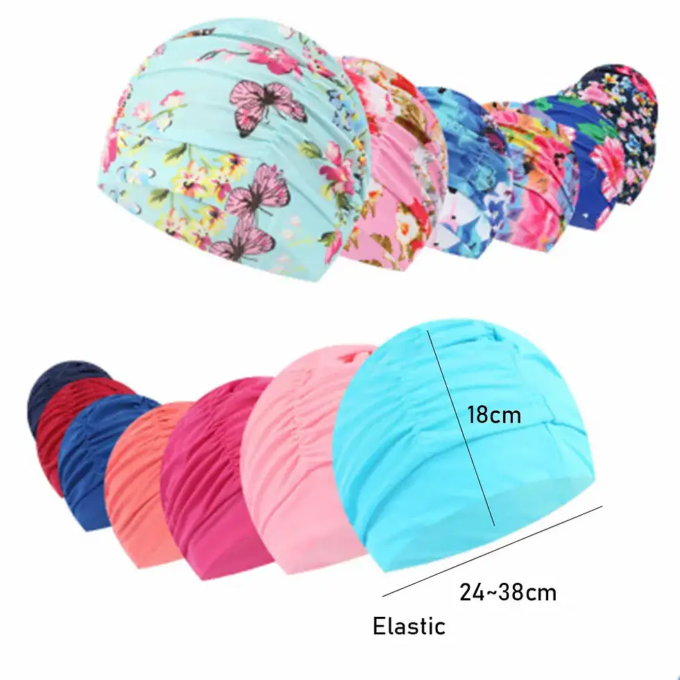 Thumbnail: Swimming Cap Chemo Headwear Hair Loss