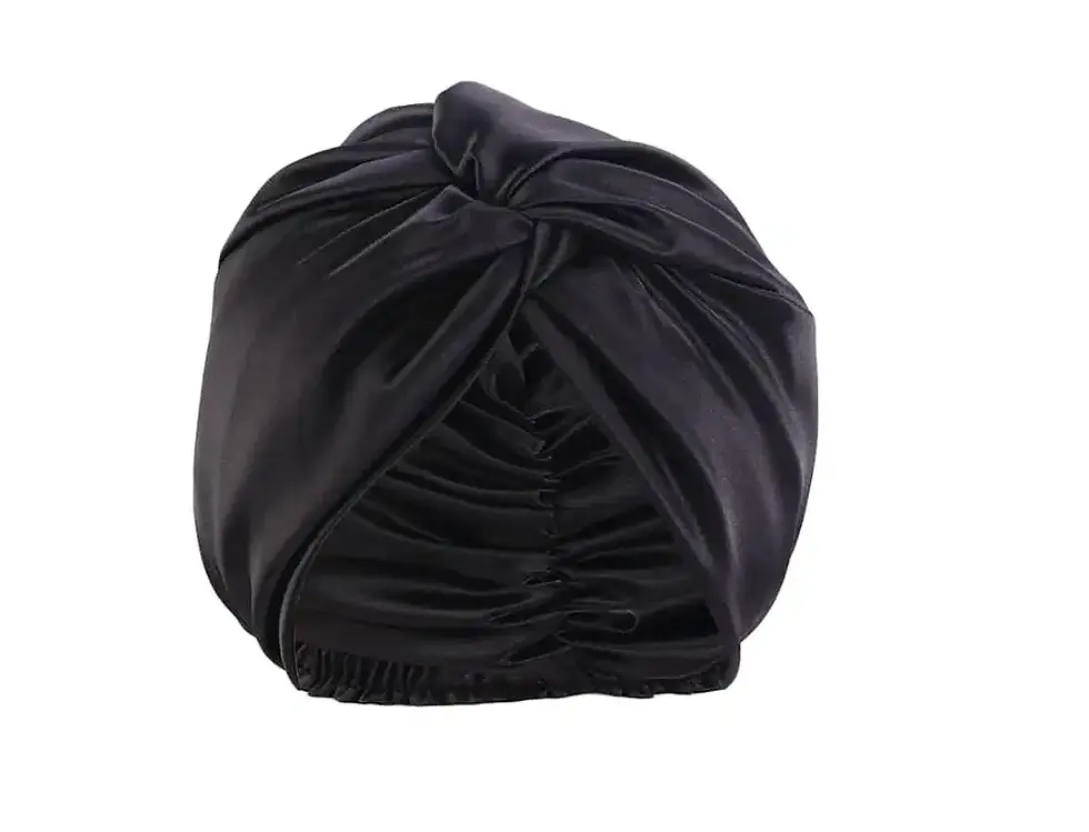 Thumbnail: Satin Chemo Headwear Beanie Sleep Cap Turban Bonnet