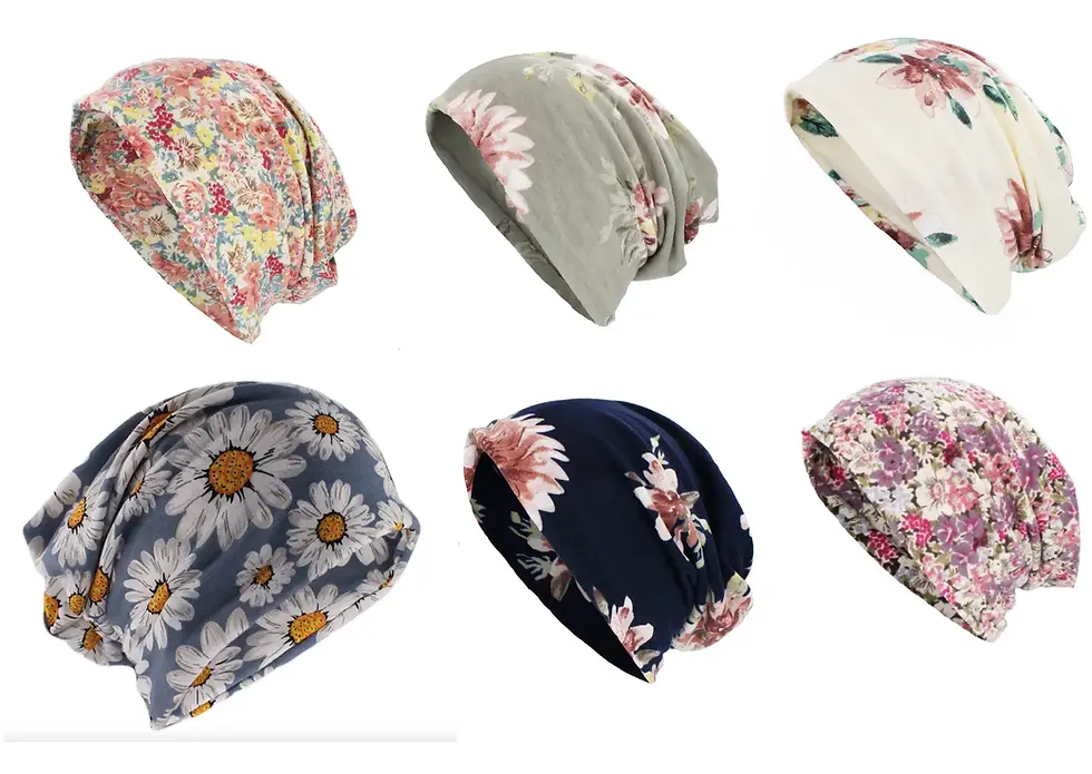 Thumbnail: Chemo Headwear Beanie Scarf Soft