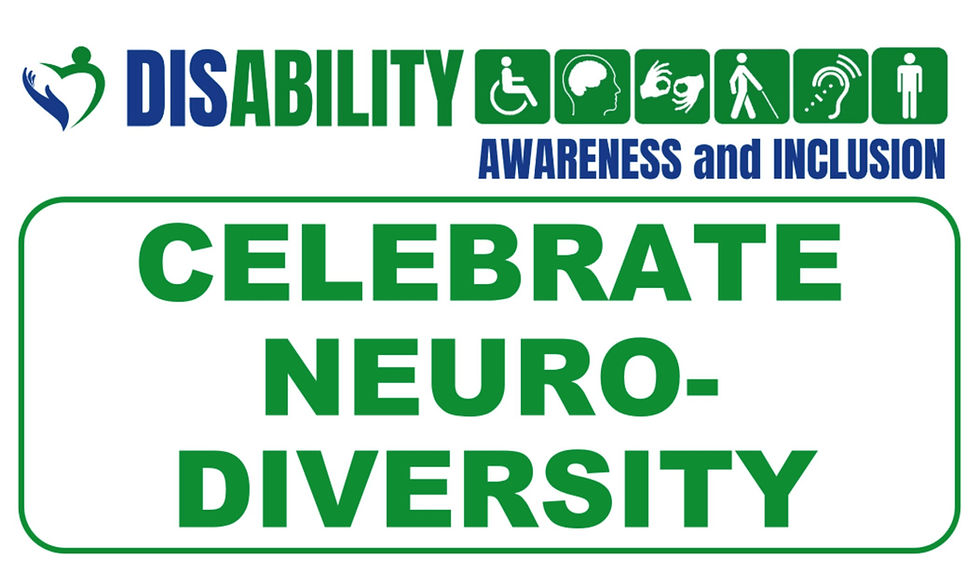 Thumbnail: Celebrate Neuro Diversity - Disability Awareness & Inclusion Card (choose your f