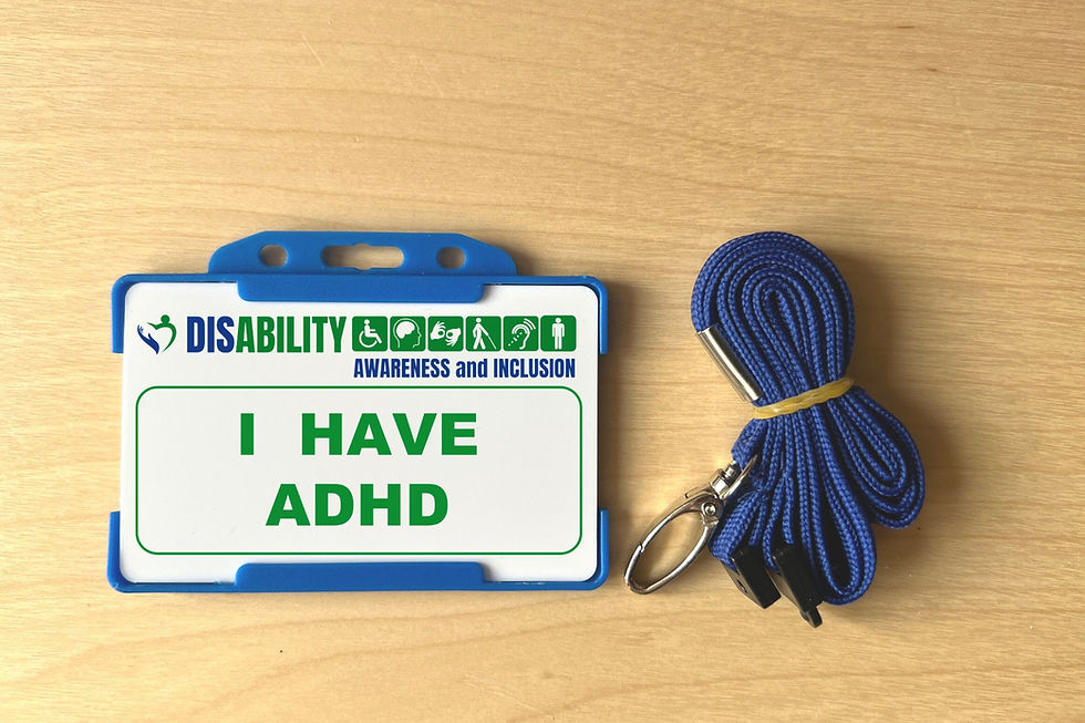 Thumbnail: I have ADHD  - Disability Awareness & Inclusion Card (choose your favourite colo