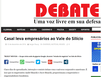 Palestrante André Bianchi, com empresas desde 2001 com atuação no Brasil e no Exterior. Palestra inspiracional com conteúdo p