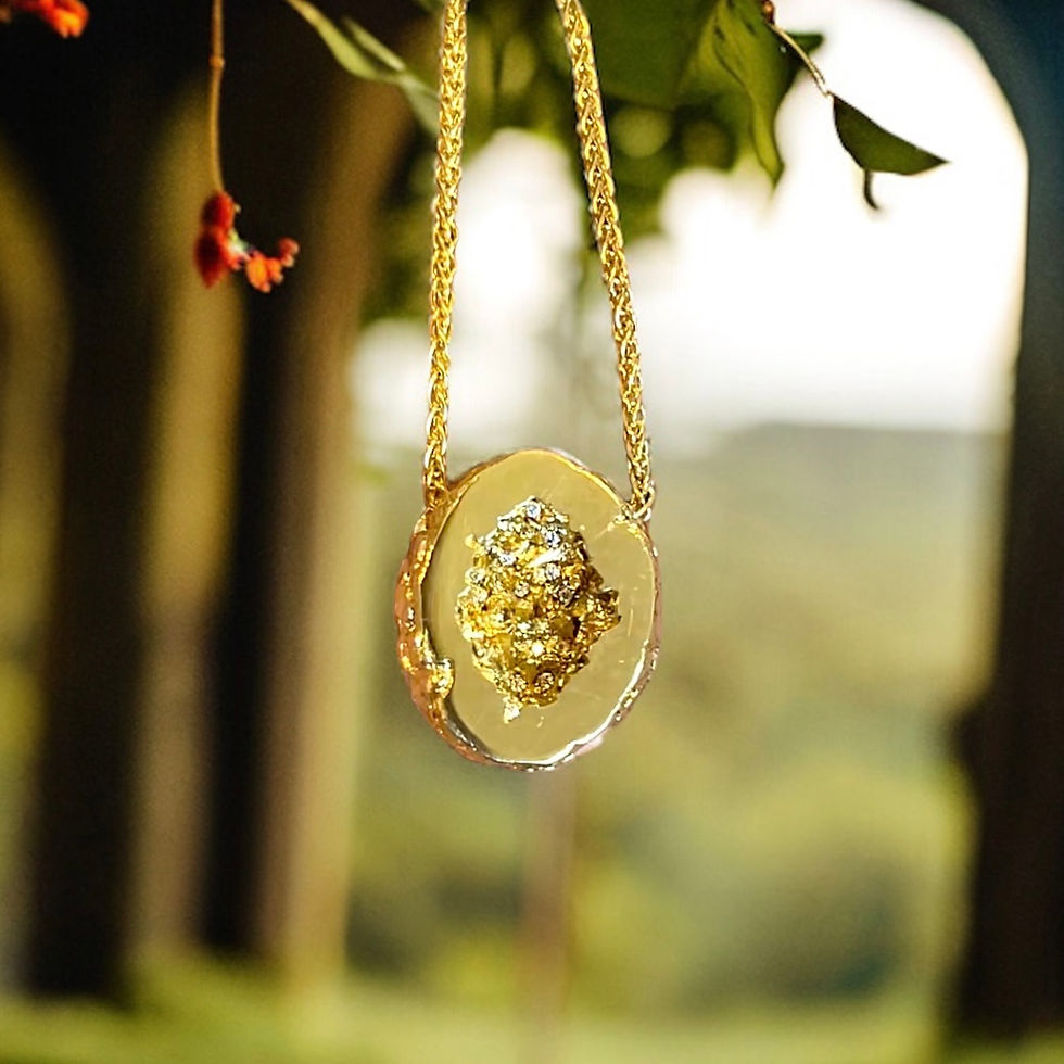 Thumbnail: Golden Ivan necklace 