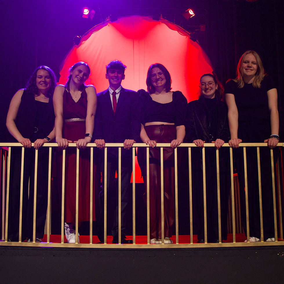 Ian's Friends on the set of In the Moonlight