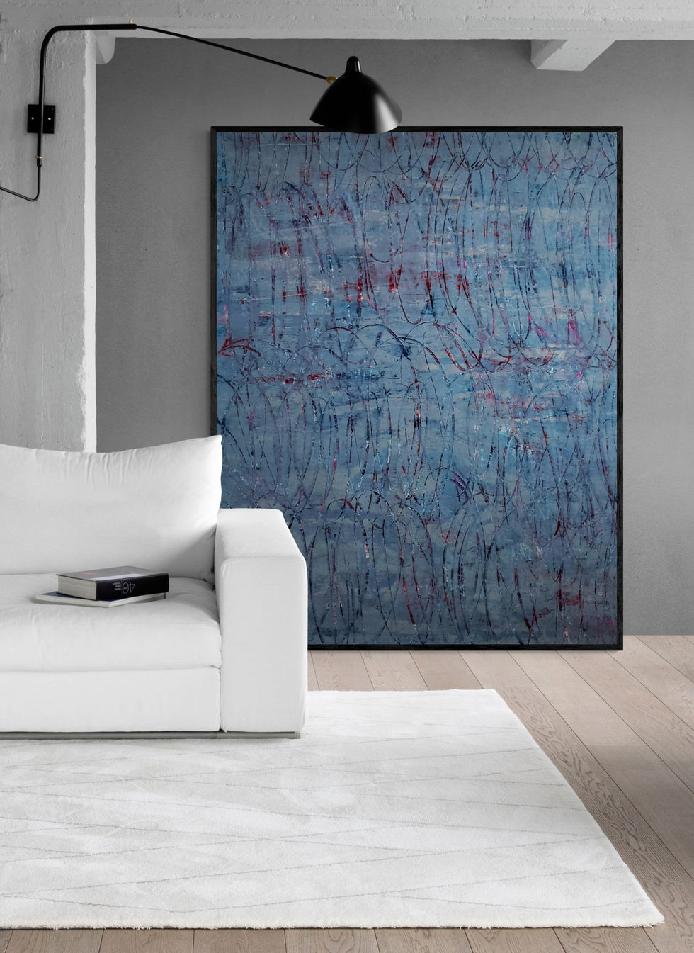 Mile Puli pintura abstrata