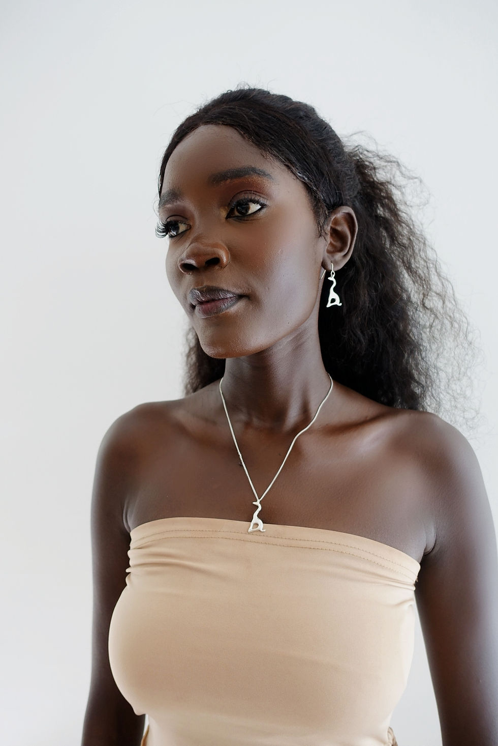Thumbnail: Giraffe (s) Asilia Necklace