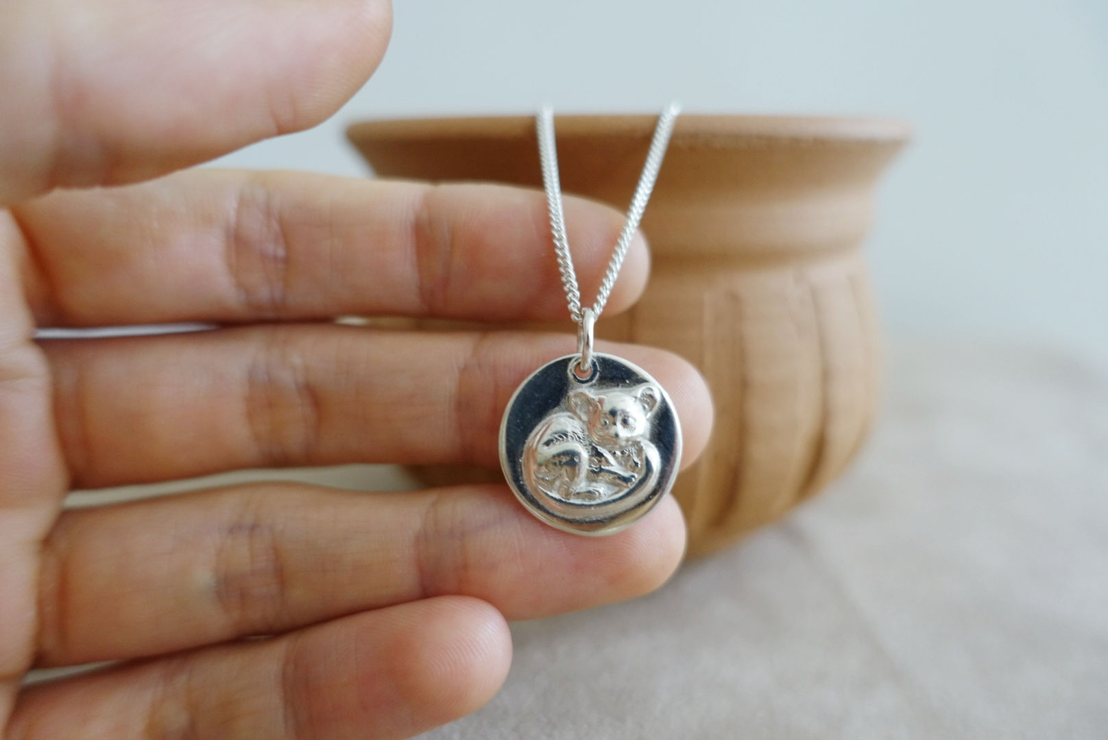 Bush Baby Medallion