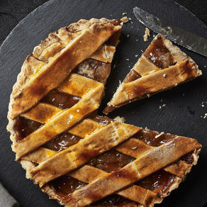 Italian Apricot Crostata