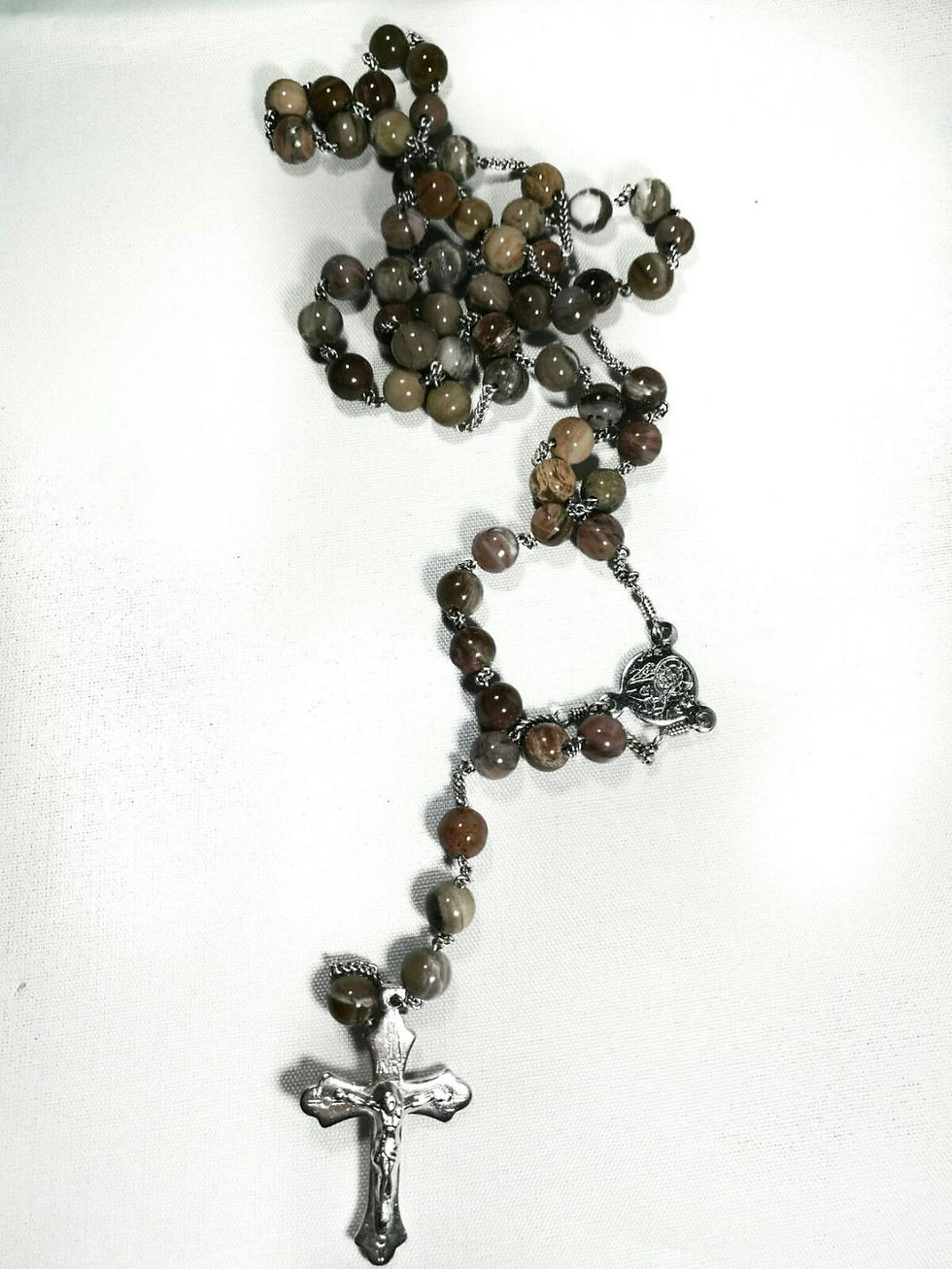 ROSARY-petrified wood