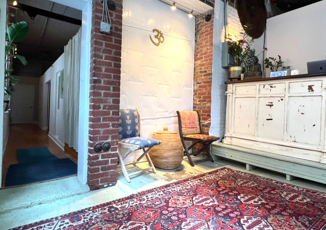 Front lobby at Camille Intuitive Wellness.