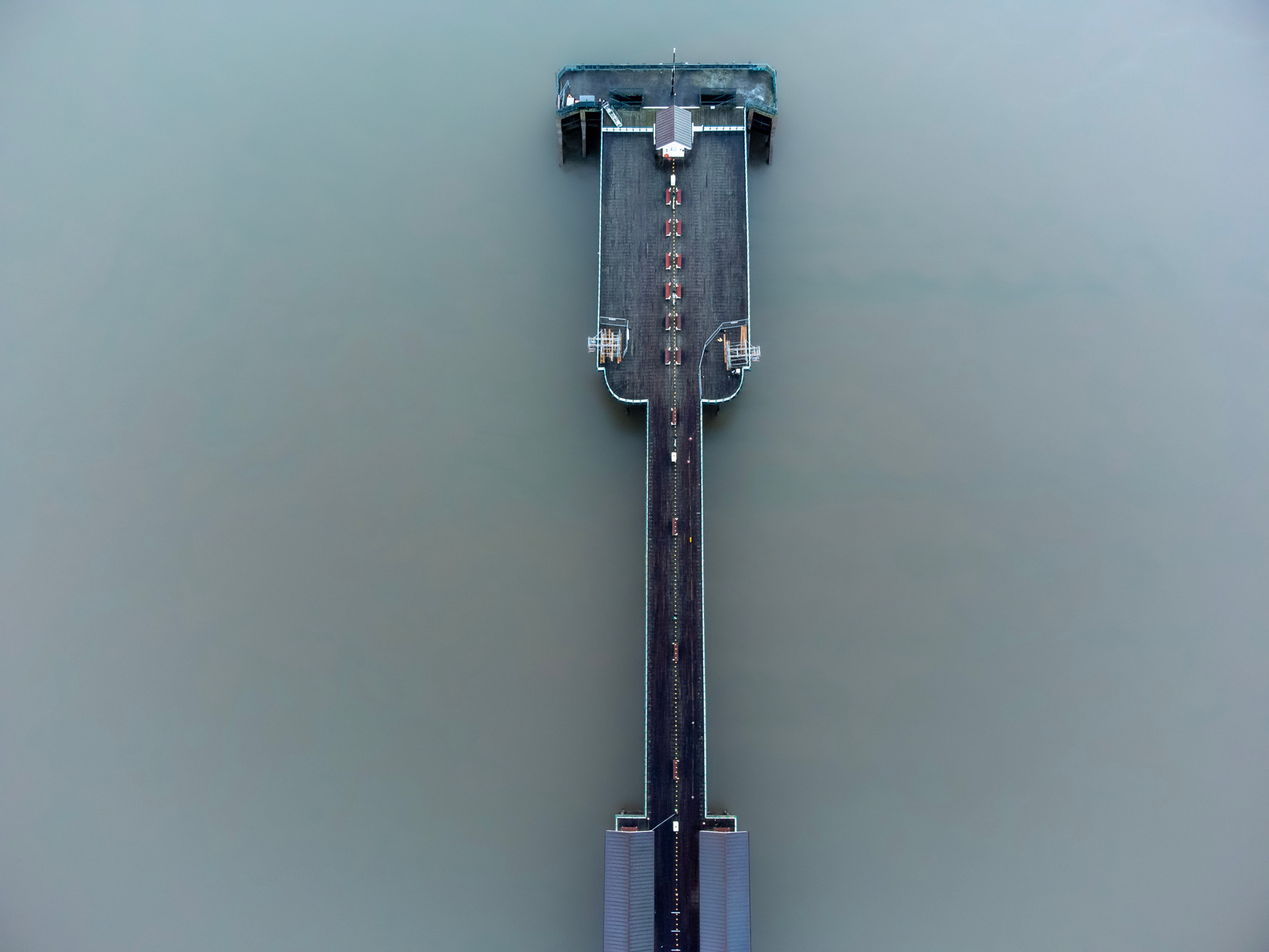 Pernarth Pier in Symettry