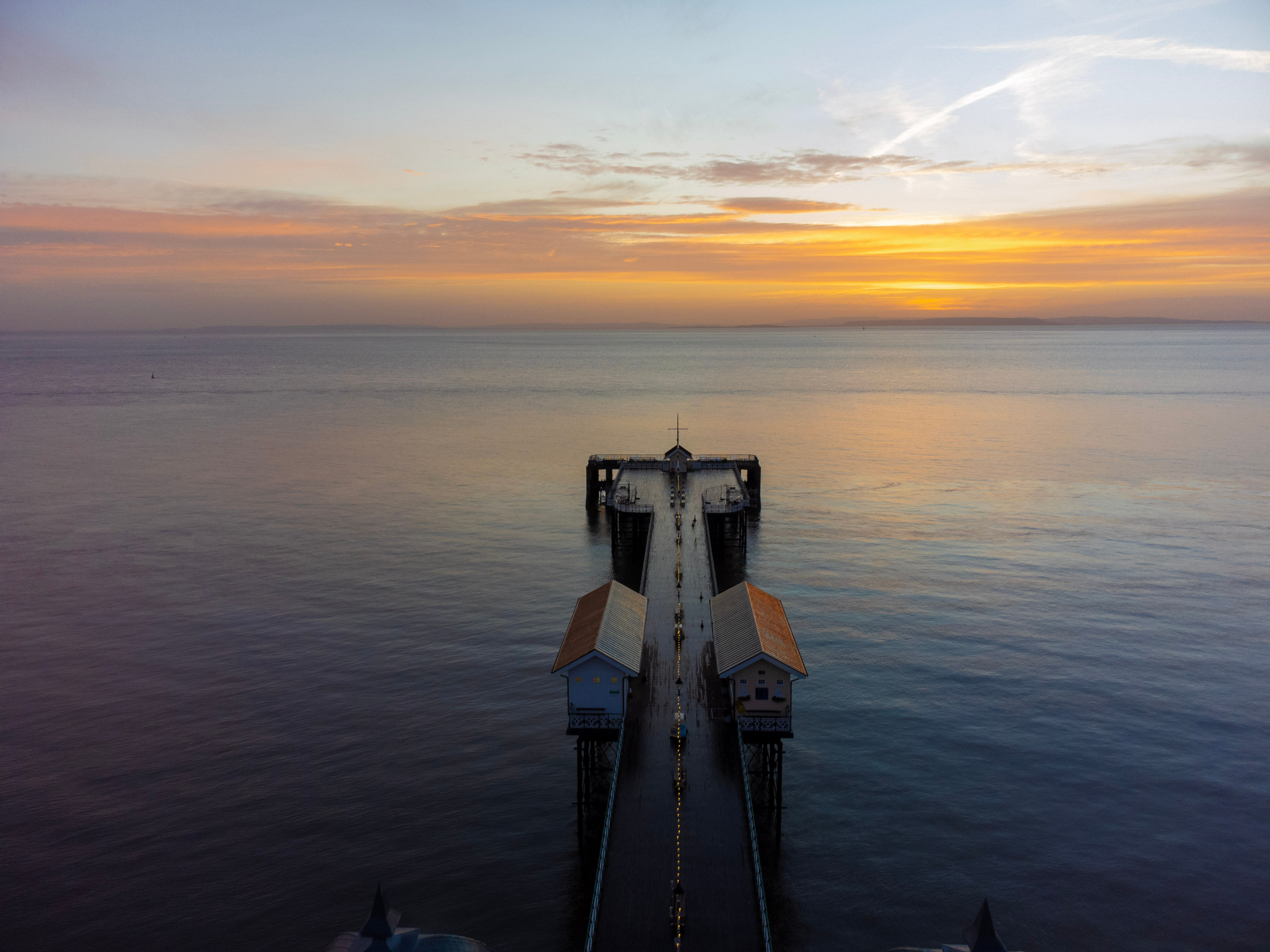Pernarth Pier Sunrise