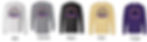Thumbnail: Purple Leopard Long Sleeve T-Shirts