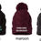 Thumbnail: Pom Pom Hat Embroidered or Patch