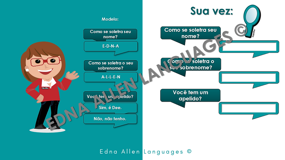 Miniatura: Apresentações e Cumprimentos PPT editável