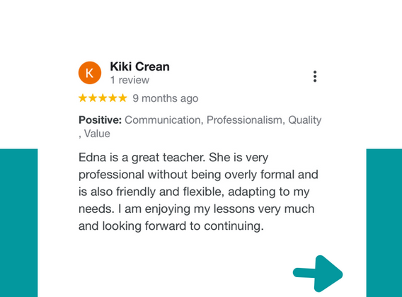 Reviews of Edna Allen Languages services 5