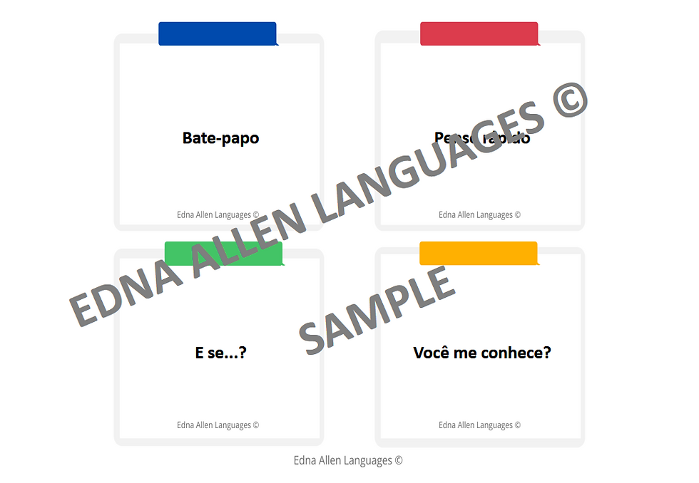 Miniatura: Cartas para Conversação - Versão para Impressão