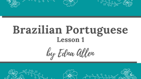 Brazilian Portuguese: Lesson 1