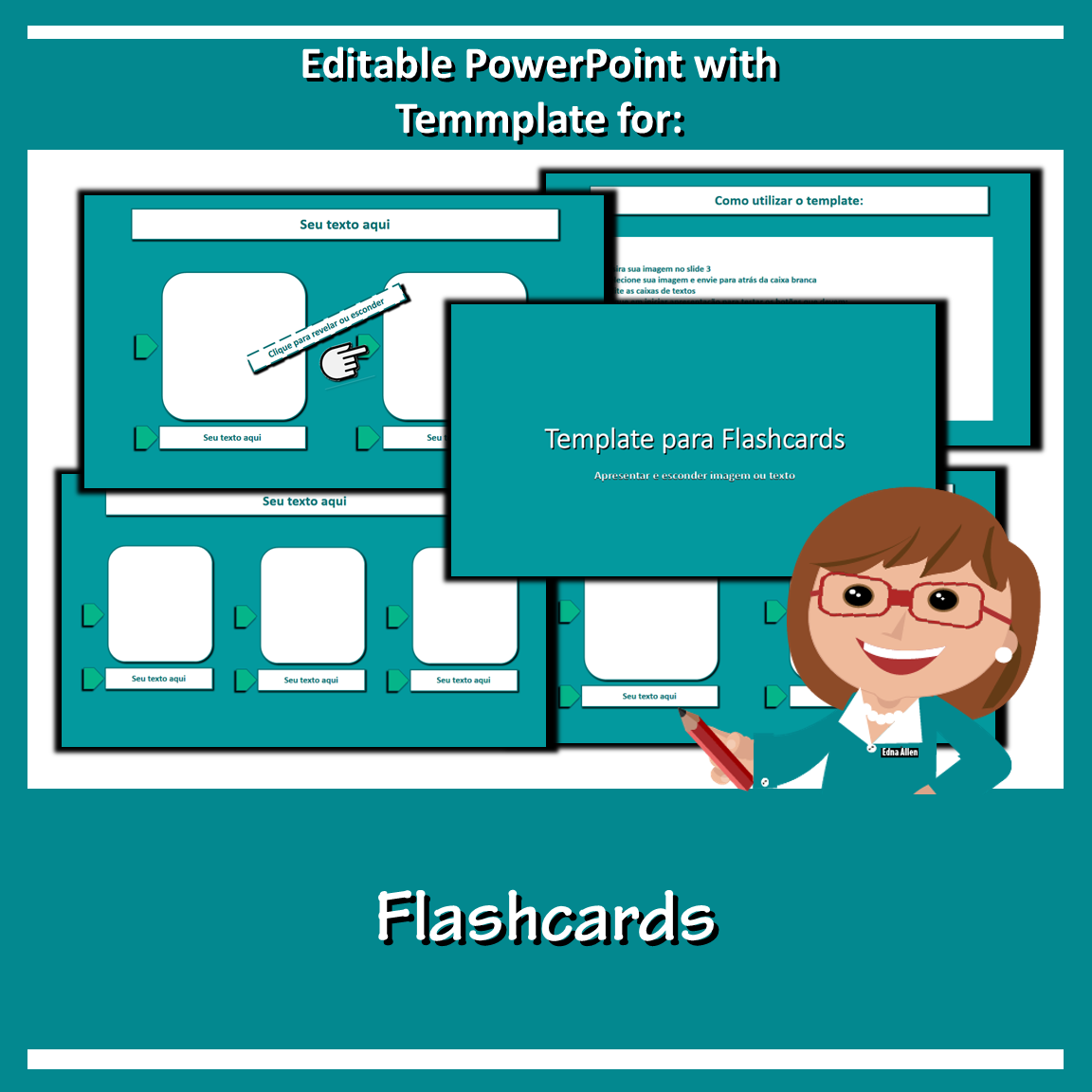Template para Flashcards Dinâmicos