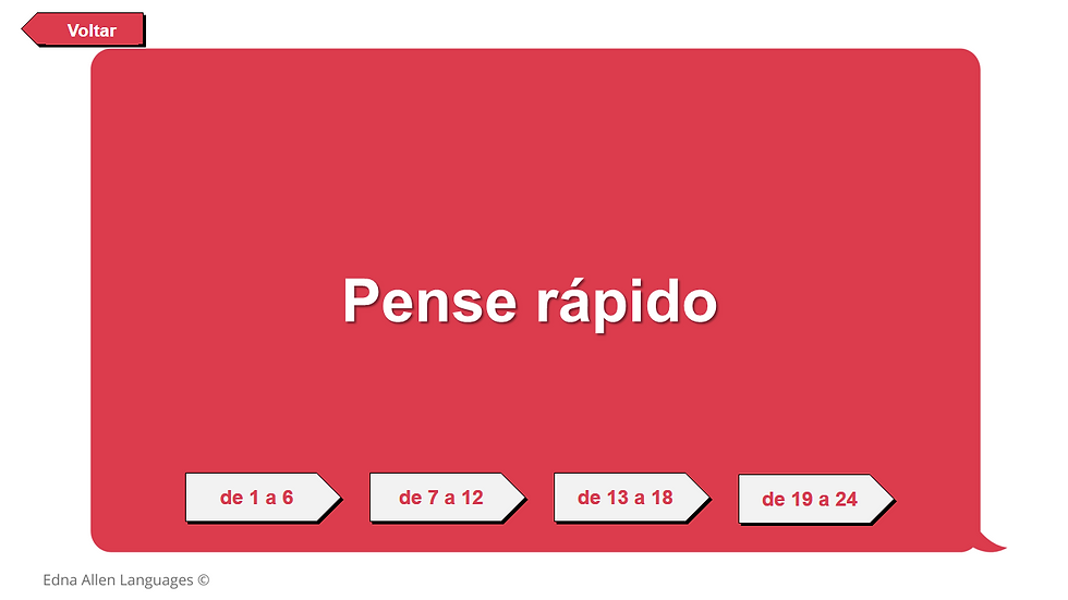 Miniatura: Cartas para Conversação em Português - Versão PPT Editável