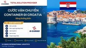 Cước vận chuyển container đi Croatia bằng đường biển – H-Cargo International Logistics