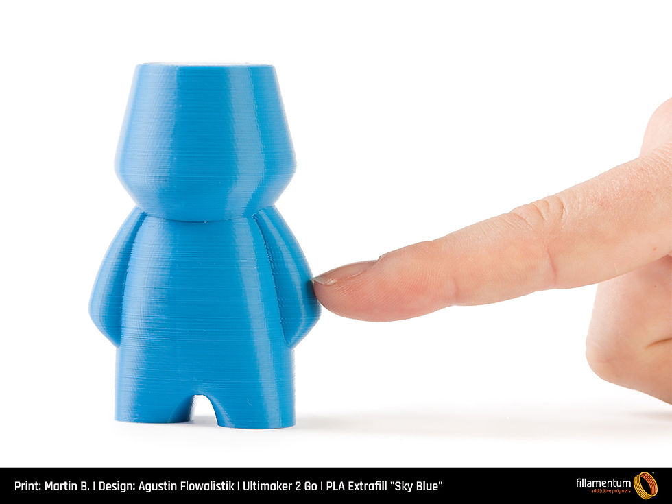 Thumbnail: Fillamentum PLA Sky Blue 1.75mm 750gr