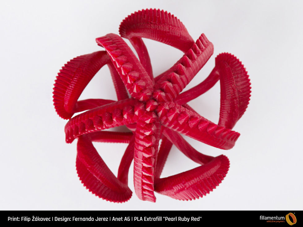 Thumbnail: Fillamentum PLA Pearl Ruby Red 1.75mm 750gr