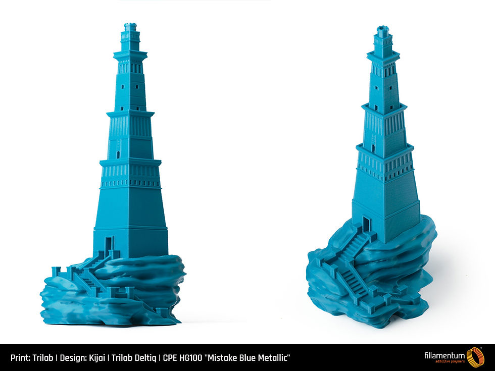 Thumbnail: Fillamentum CPE HG100 Mistake Blue Metallic 1.75mm 750gr
