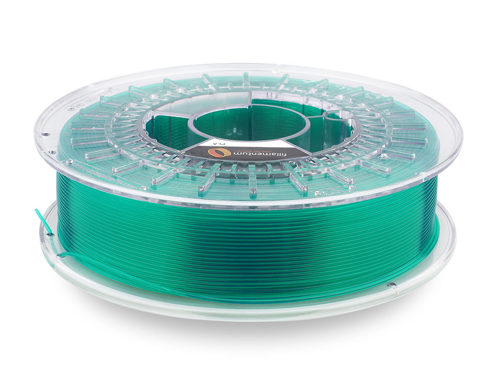 Fillamentum PLA Crystal Clear Smaragd Green 1.75mm 750gr