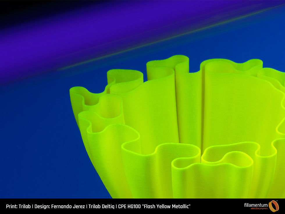 Thumbnail: Fillamentum CPE HG100 Flash Yellow Metallic 1.75mm 750gr