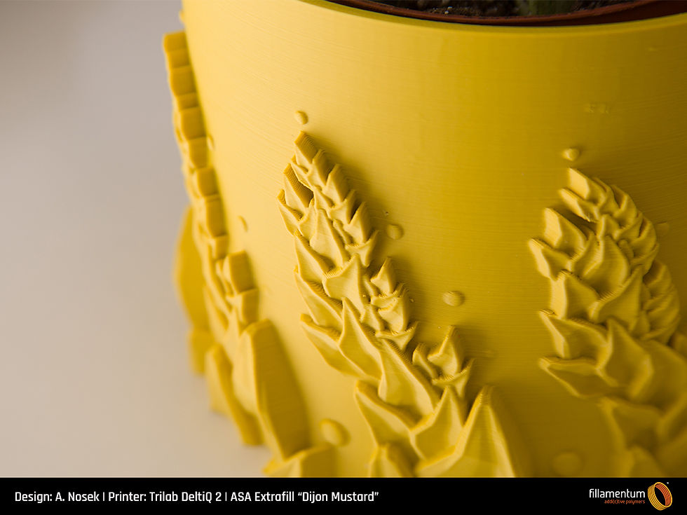 Thumbnail: Fillamentum ASA Dijon Mustard 1.75mm 750gr
