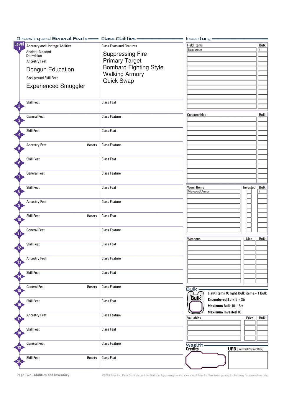Level 1 Graves, Page 2