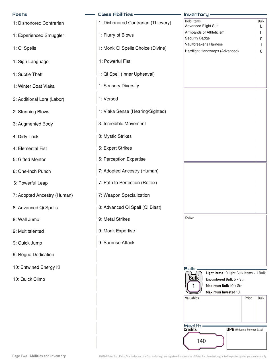 Level 10 Lycaon, Page 2