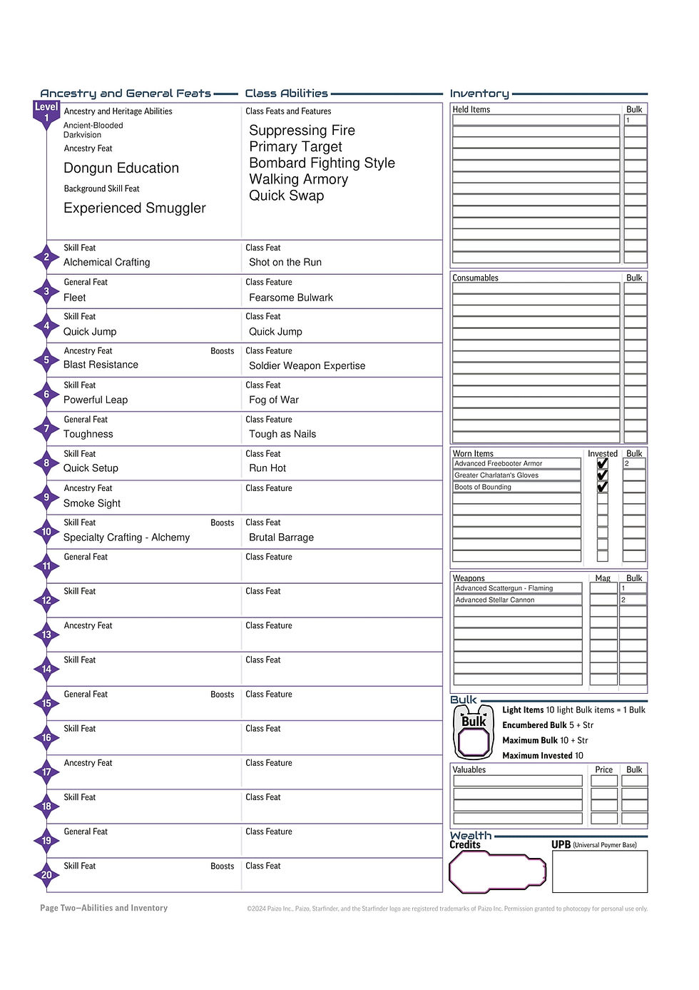 Level 10 Graves, Page 2
