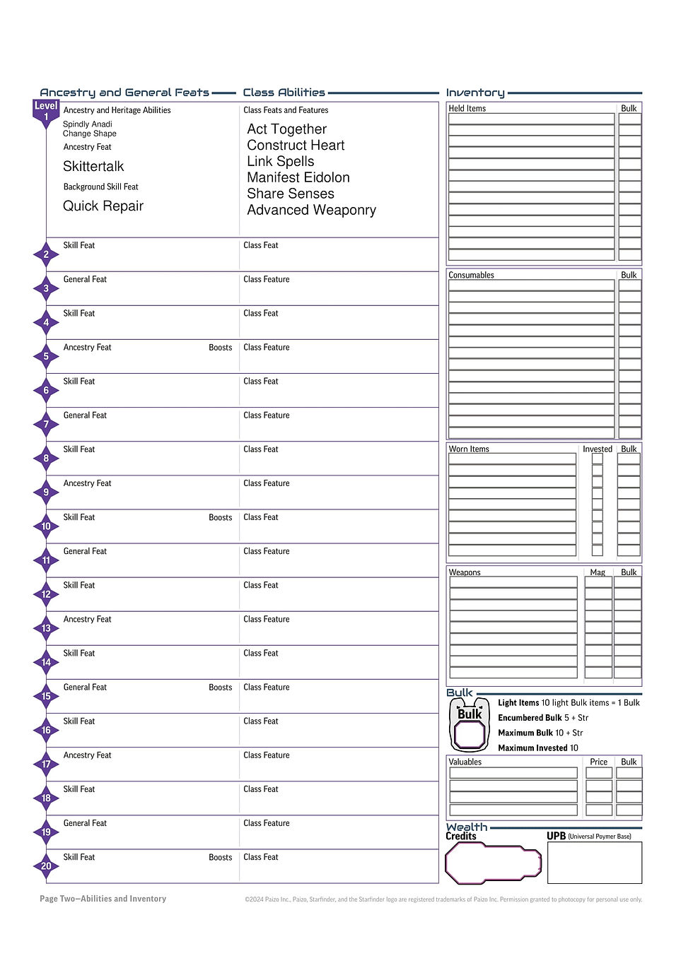 Level 1 Peni, Page 2