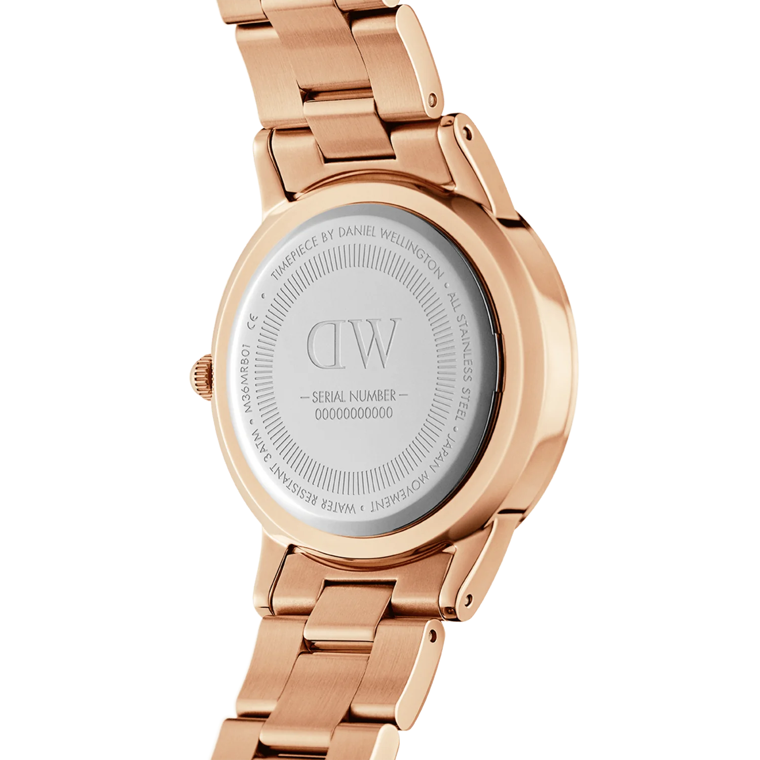 Thumbnail: Daniel Wellington Iconic Link 32mm Rose Gold White DW00100211 Watch