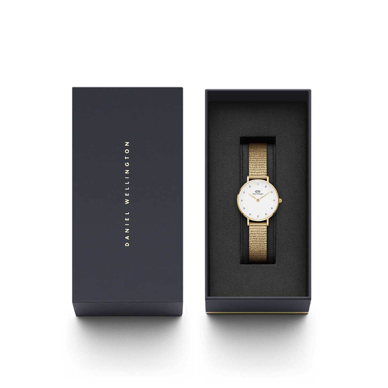 Thumbnail: Daniel Wellington Petite Evergold 28mm Gold White DW00100604 Watch