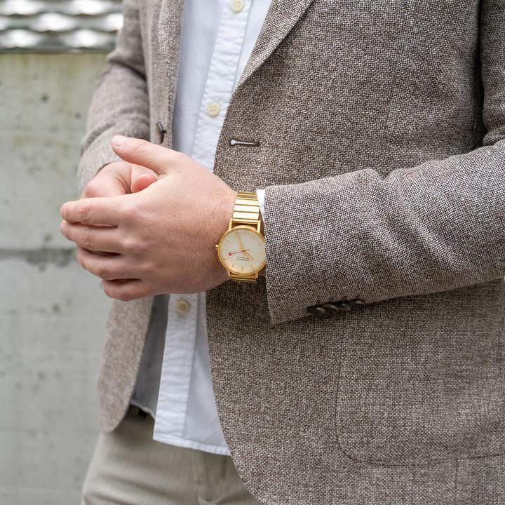 Thumbnail: Mondaine - #1 CLASSIC SILV DI METAL IPG B/LET 40mm