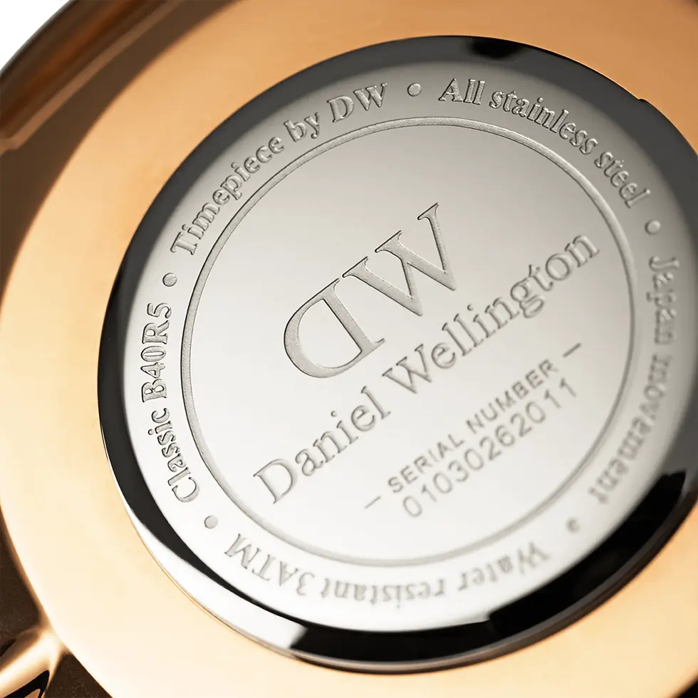 Thumbnail: Daniel Wellington Classic St Mawes Rose Gold Brown 40mm DW00100124 Watch