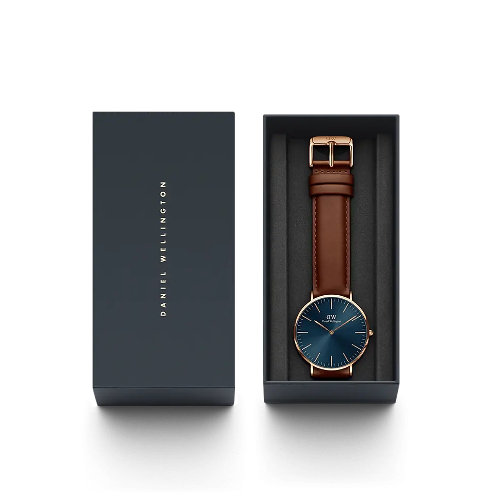 Thumbnail: Daniel Wellington Classic St Mawes Arctic 40mm DW00100626 Watch