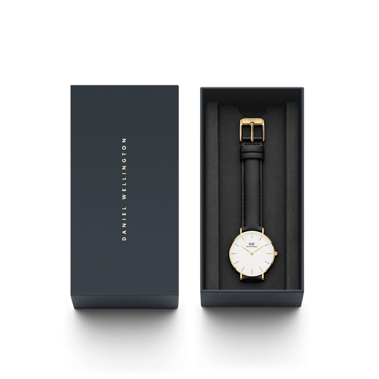 Thumbnail: Daniel Wellington Petite Sheffield 28mm Gold Black DW00100551 Watch