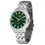 Thumbnail: JAG Logan Analogue Watch J2656A Green/Silver