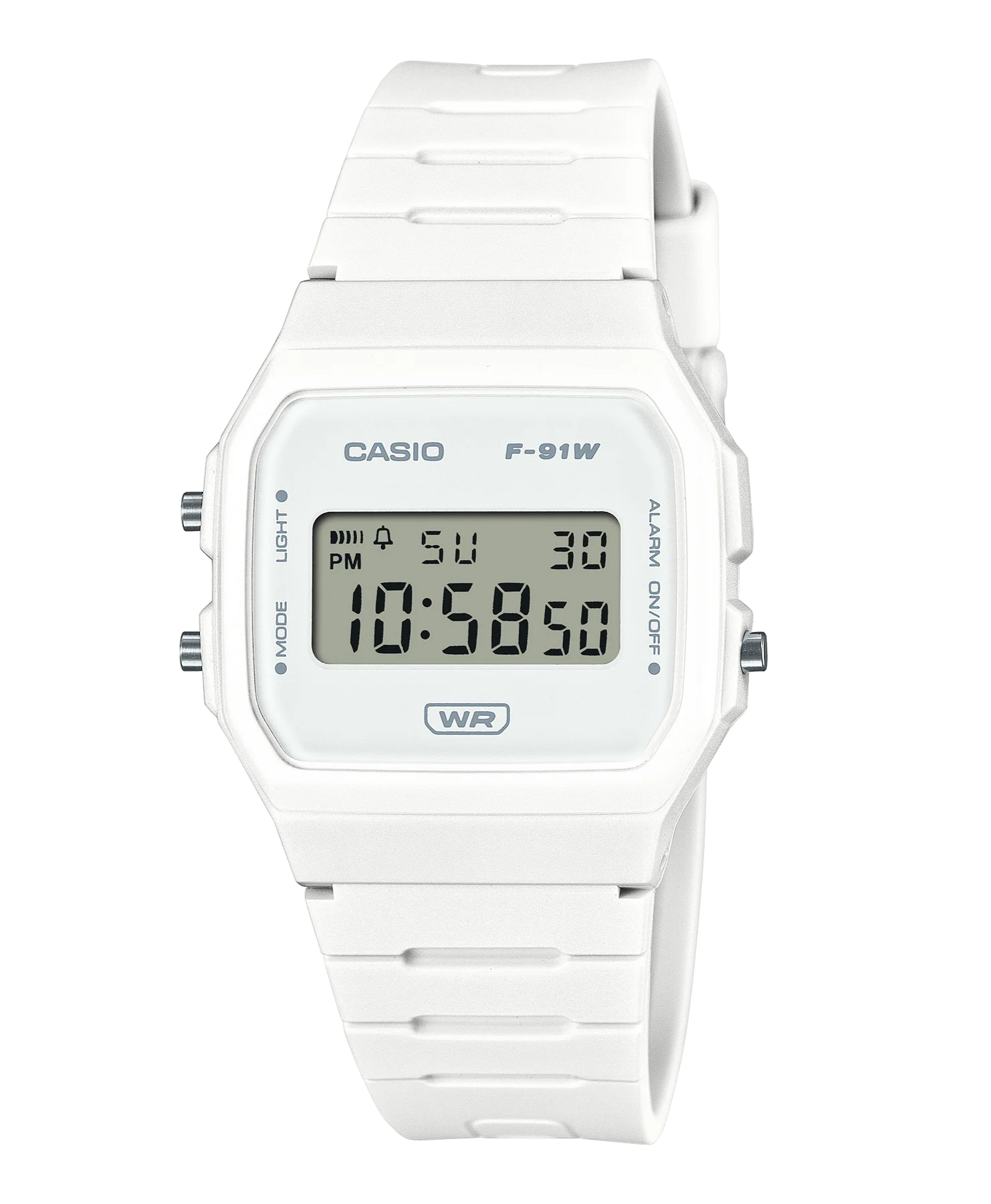 Casio Vintage Digital Watch F-91WB-7A White