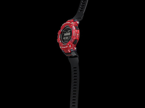 G-Shock G-Squad GBD-100SM-4A1 Red/Black | WatchWorldAustralia