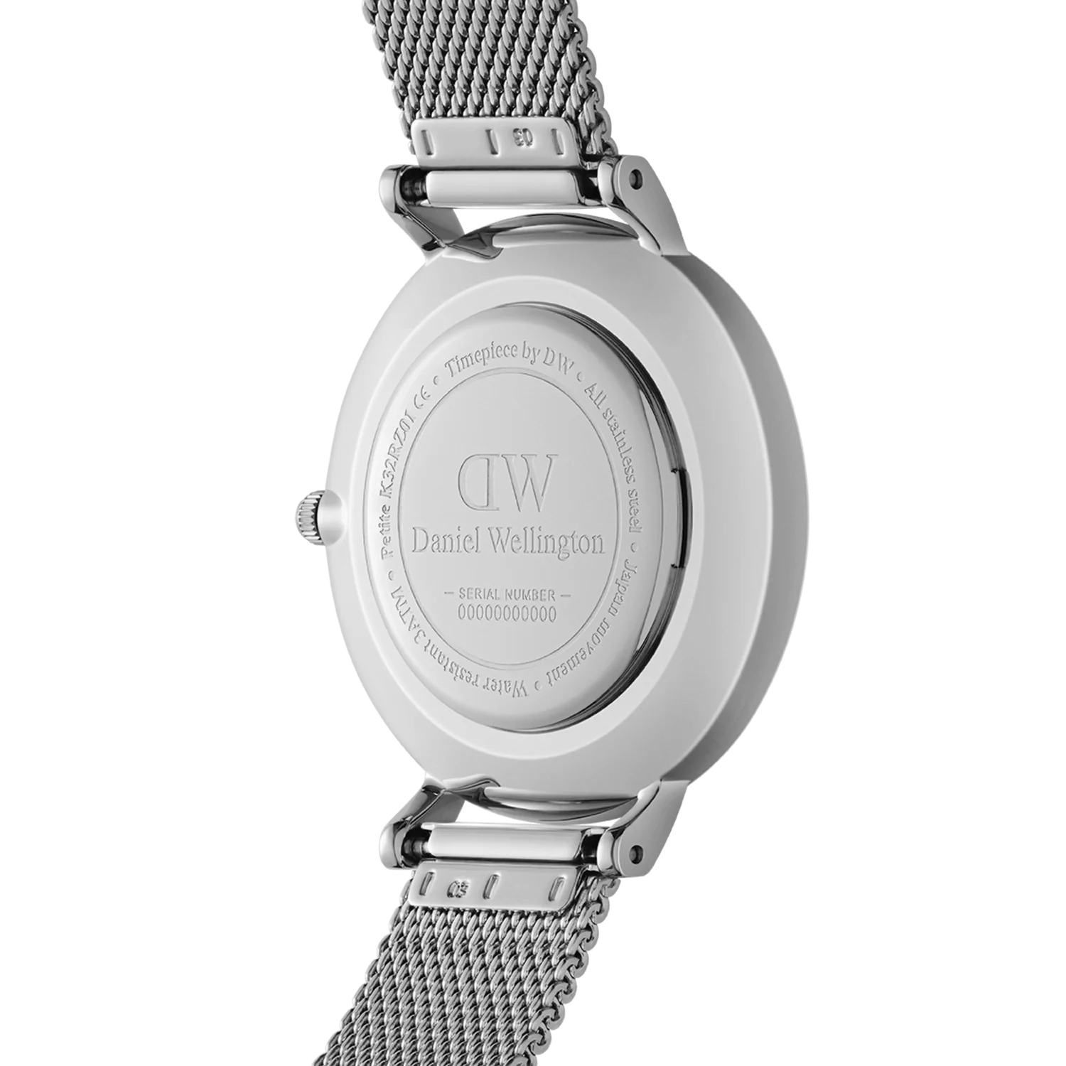 Thumbnail: Daniel Wellington Petite 28mm Sterling Silver Black DW00100218 Watch