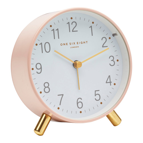 One Six Eight London Maisie Blush Alarm Clock WatchWorldAustralia