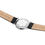 Thumbnail: Mondaine - #8A SIMPLY ELEGANT WHITE DL BLK LEA 41mm