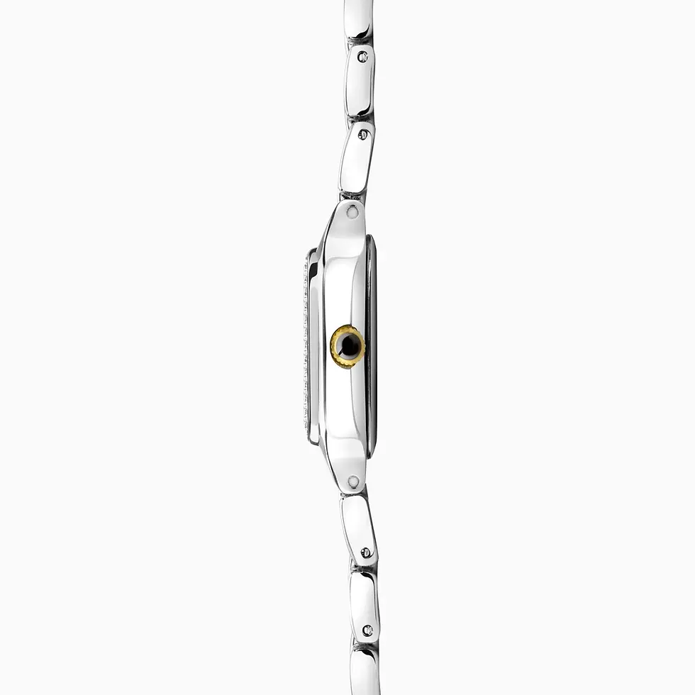 Thumbnail: Sekonda Monica Ladies Watch | Two Tone Alloy Case Bracelet Stone Set | 40640